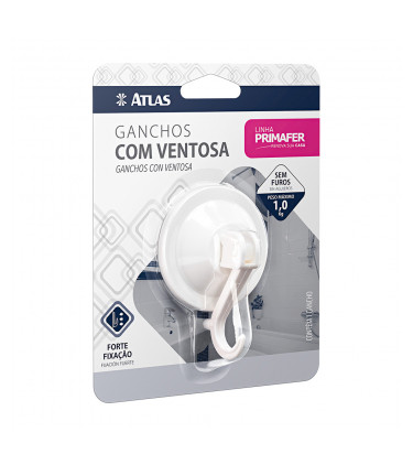 GANCHO COM VENT SUCCAO 1KG PLAS BR