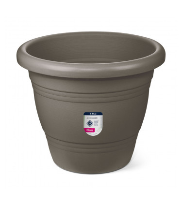 VASO REDONDO JARDIM 35CM PLASTICO CZ