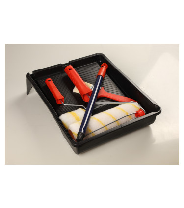Ideal para preparación, pintura y acabado en superficies lisas y semi rugosas. Compatible con pinturas acrílicas, látex (PVA) y esmaltes.
