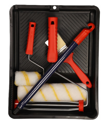 Ideal para preparación, pintura y acabado en superficies lisas y semi rugosas. Compatible con pinturas acrílicas, látex (PVA) y esmaltes.
