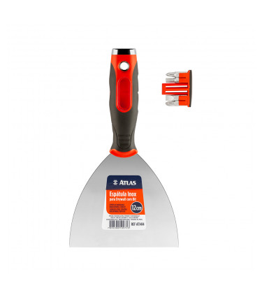 ESPATULA INOX 5 P/ DRYWALL COM BIT