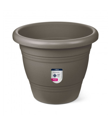 VASO REDONDO JARDIM 28CM PLASTICO OC