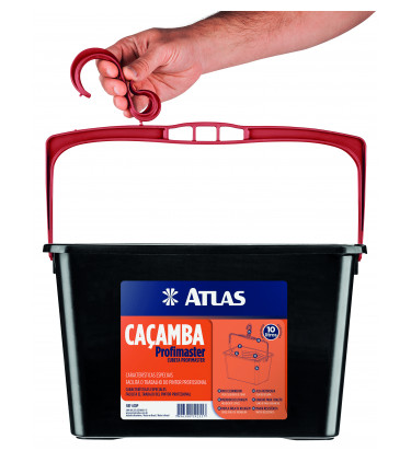 CACAMBA PARA PINTURA PRETA 10L