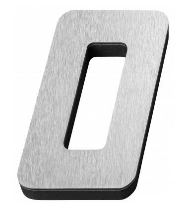 Puede aplicarse sobre diversas superficies, tanto interiores como exteriores, para una identificación correcta y legible de residencias o espacios comerciales.