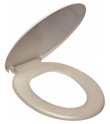 COMFORTABLE TOILET PLAST ECON SEAT 6PC