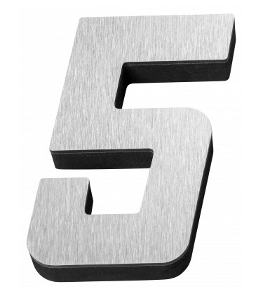 Puede aplicarse sobre diversas superficies, tanto interiores como exteriores, para una identificación correcta y legible de residencias o espacios comerciales.