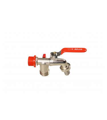 TORNEIRA DE ESFERA METAL 1/2 MAQ DE LAV