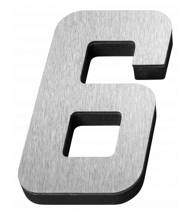 Puede aplicarse sobre diversas superficies, tanto interiores como exteriores, para una identificación correcta y legible de residencias o espacios comerciales.